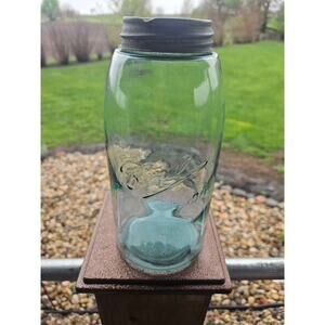 Antique Rare HG Fruit Jar Ball Mason rb 234-4